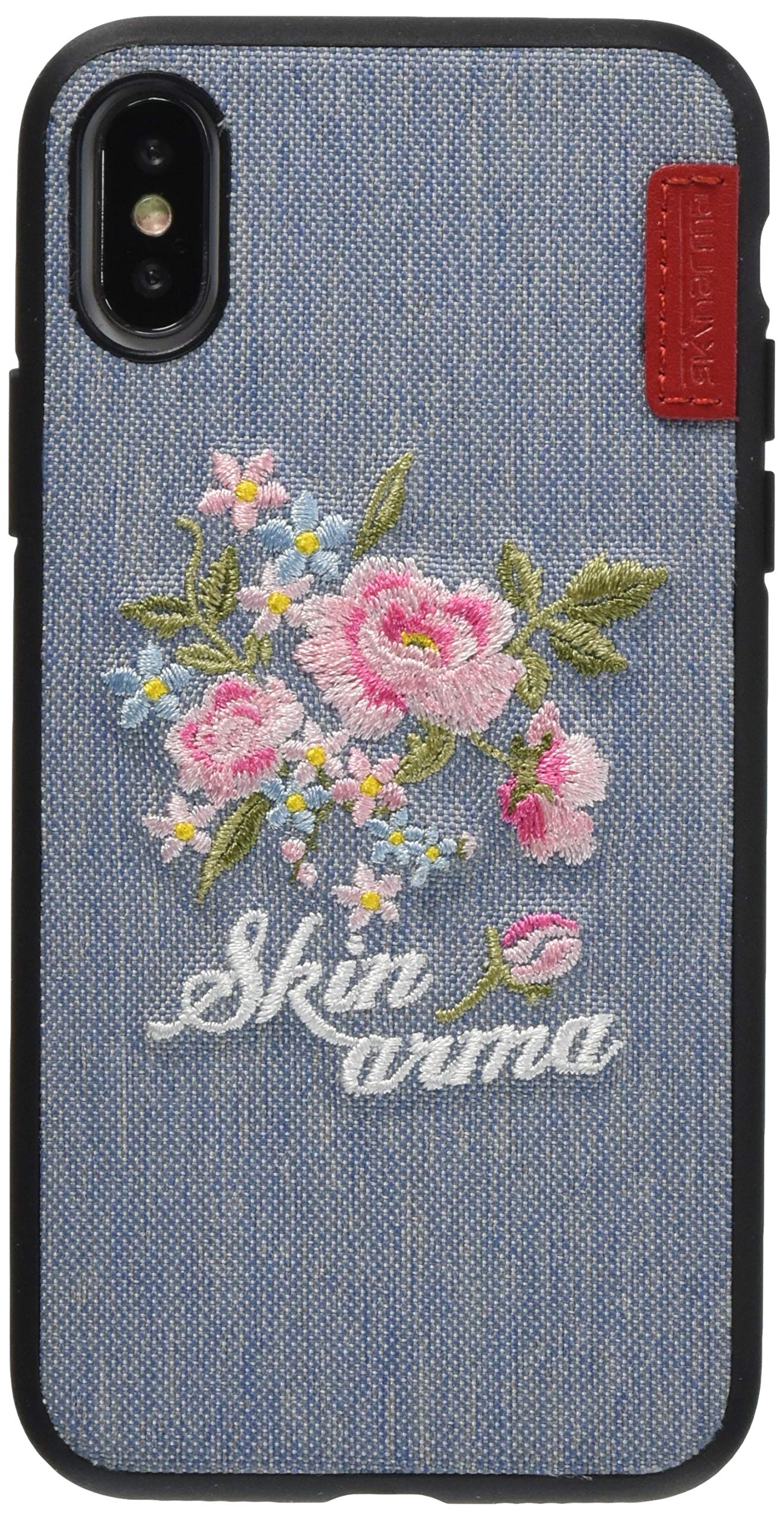 Amazon.co.jp: iPhone X/シェルケース/ハンドメイド刺繍/Wildling